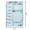 STITCH - Watercolor - Planificateur Hebdomadaire