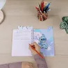 STITCH - Watercolor - Notebook A5 + 4 Séparateurs