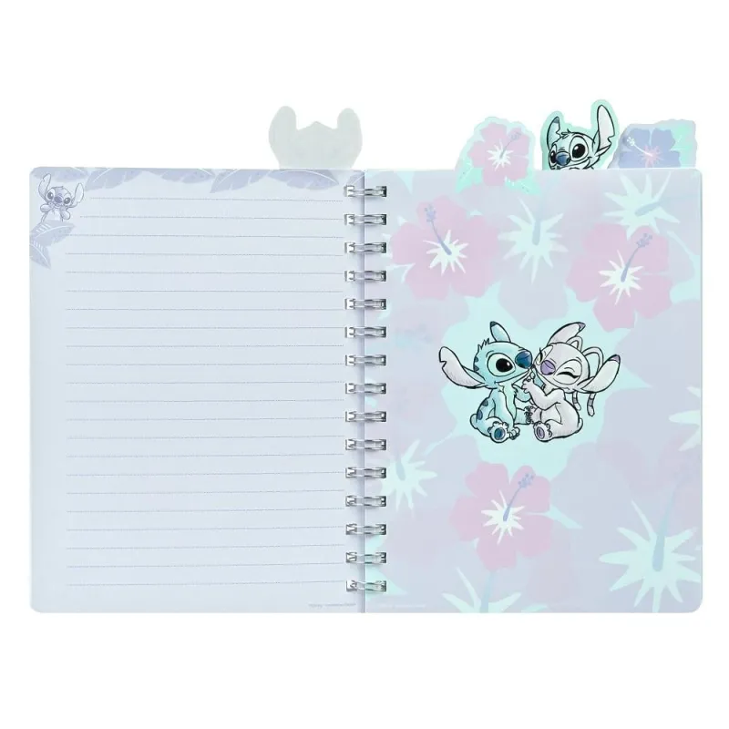 STITCH - Watercolor - Notebook A5 + 4 Séparateurs