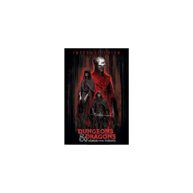 DONJONS ET DRAGONS FILM - Infernal Union - Poster 61 x 91cm