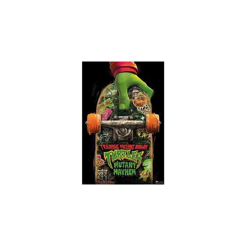 TMNT MUTANT MAYHEM - Skate Board - Poster 61 x 91cm
