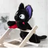 KIKI LA PETITE SORCIERE - Jiji Allongé - Peluche Nakayoshi 20x10x46cm