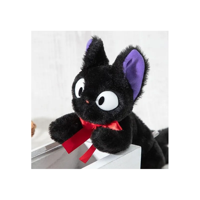 KIKI LA PETITE SORCIERE - Jiji Allongé - Peluche Nakayoshi 20x10x46cm
