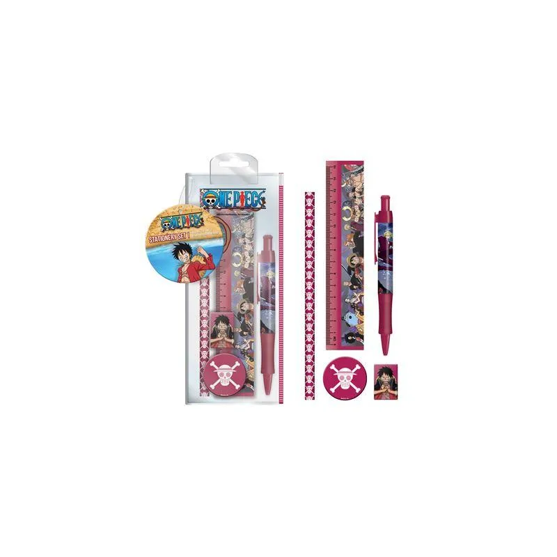 ONE PIECE - Equipage Chapeau de paille - Set papeterie