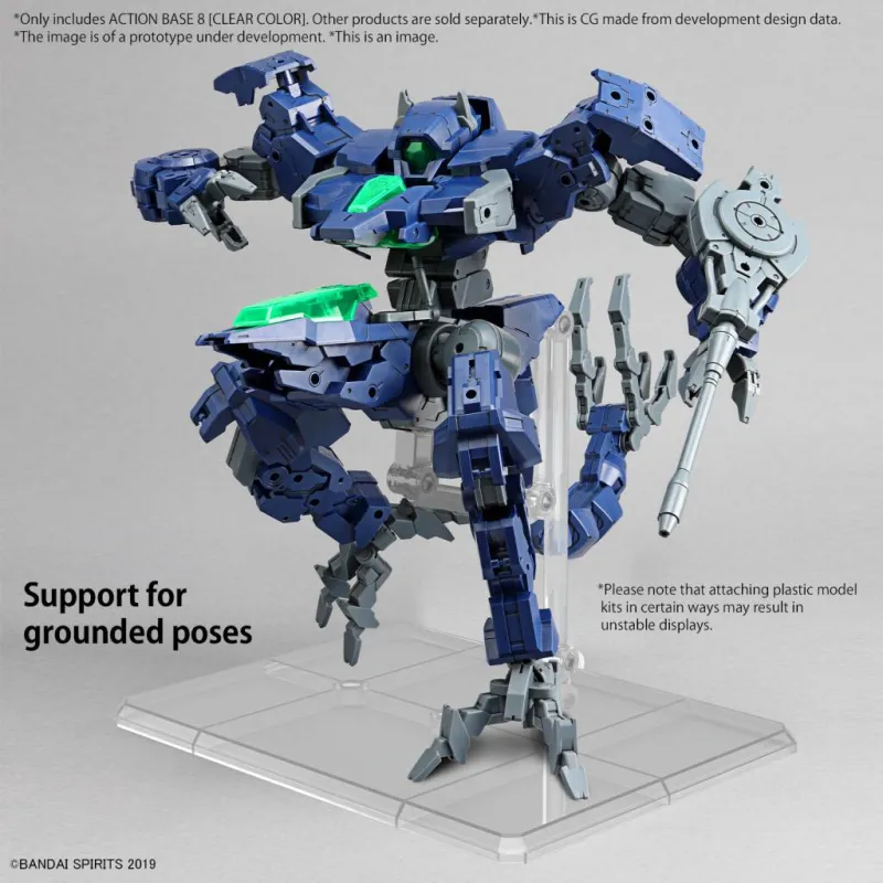 GUNDAM - Action Base 8 (Clear Color) - Model Kit