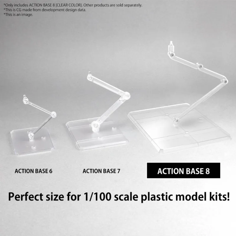GUNDAM - Action Base 8 (Clear Color) - Model Kit