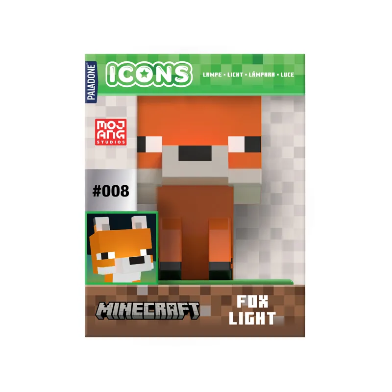 MINECRAFT - Renard - Icon Light 11cm