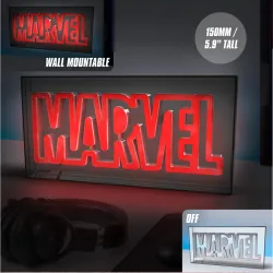 MARVEL - Logo - Lampe Led Neon 15.5x30.5cm