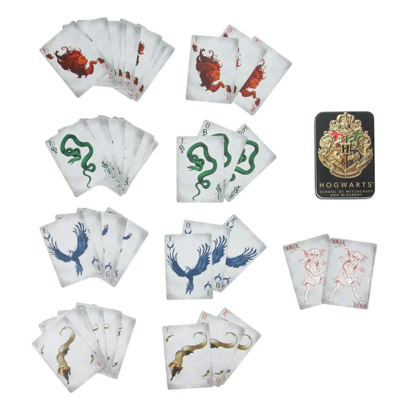 HARRY POTTER - Poudlard - Cartes à Jouer