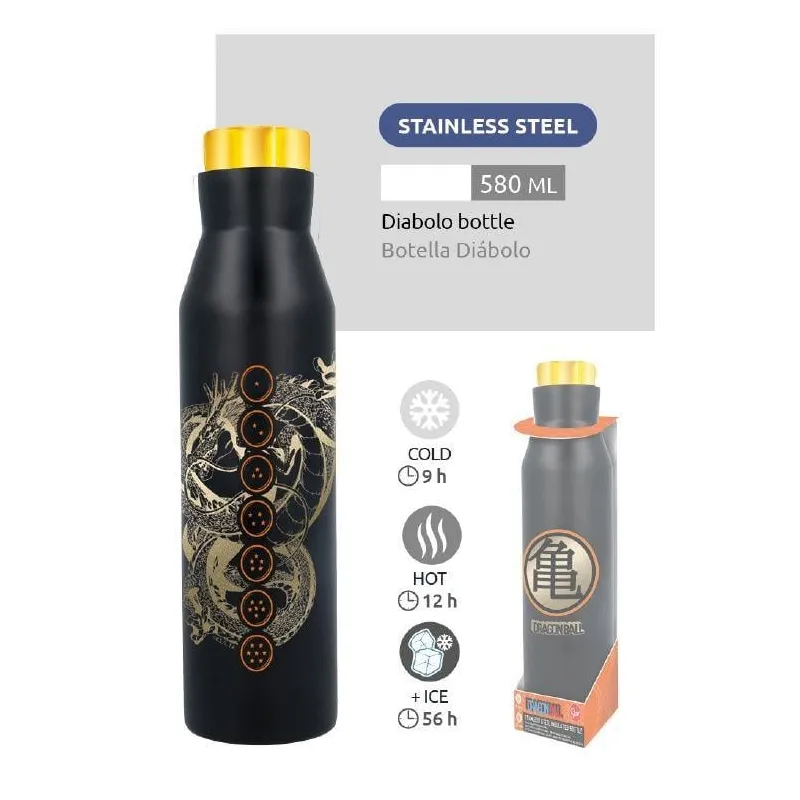 DRAGON BALL Z - Shenron - Bouteille en Acier Inoxydable Diabolo- 580ml