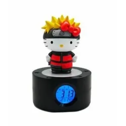 NARUTO x HELLO KITTY - Réveil Lumineux LED - 18 cm
