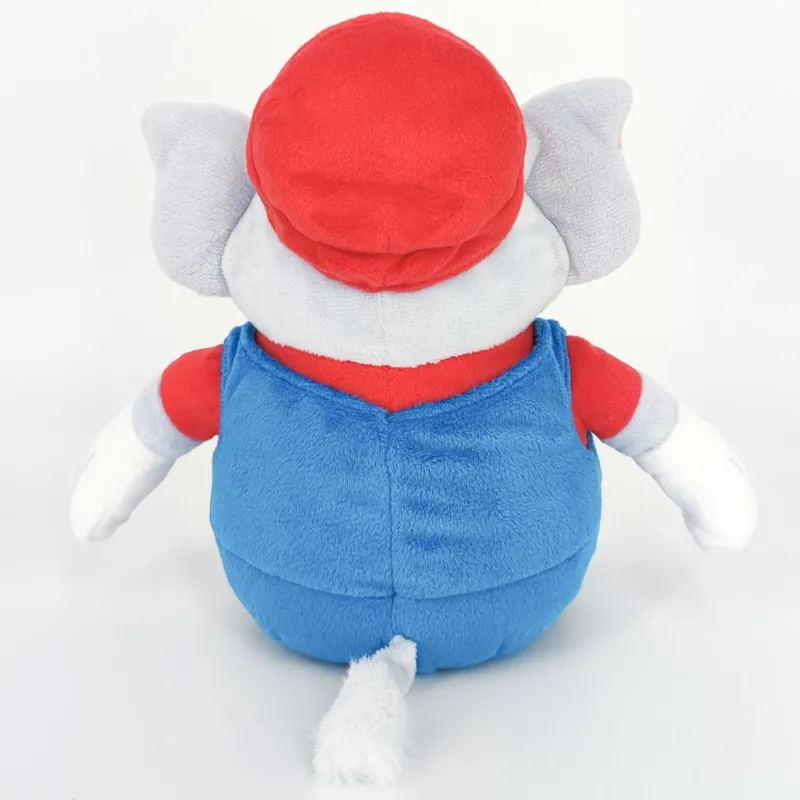 SUPER MARIO WONDER - Mario Eléphant - Peluche 27cm