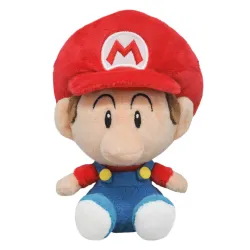 SUPER MARIO - Baby Mario - Peluche 16cm