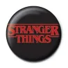 STRANGER THINGS - Logo - Button Badge 25mm