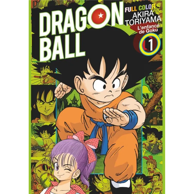 DRAGON BALL - FULL COLOR - L'enfance de Goku - Tome 1