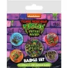 LES TORTUES NINJAS - Mutant Mayhem - Pack 5 Badges