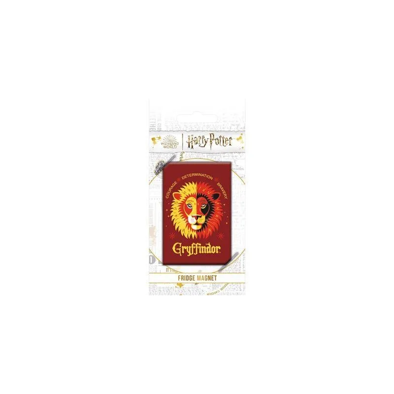 HARRY POTTER - Sigils Gryffondor - Aimant 5x8cm