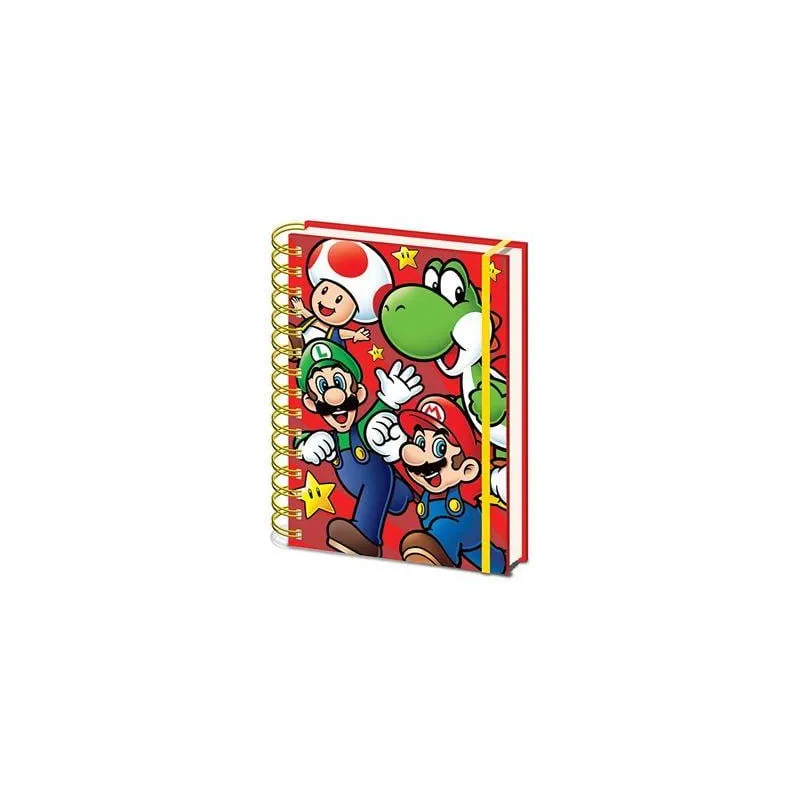 SUPER MARIO - Core Run - Carnet de notes A5