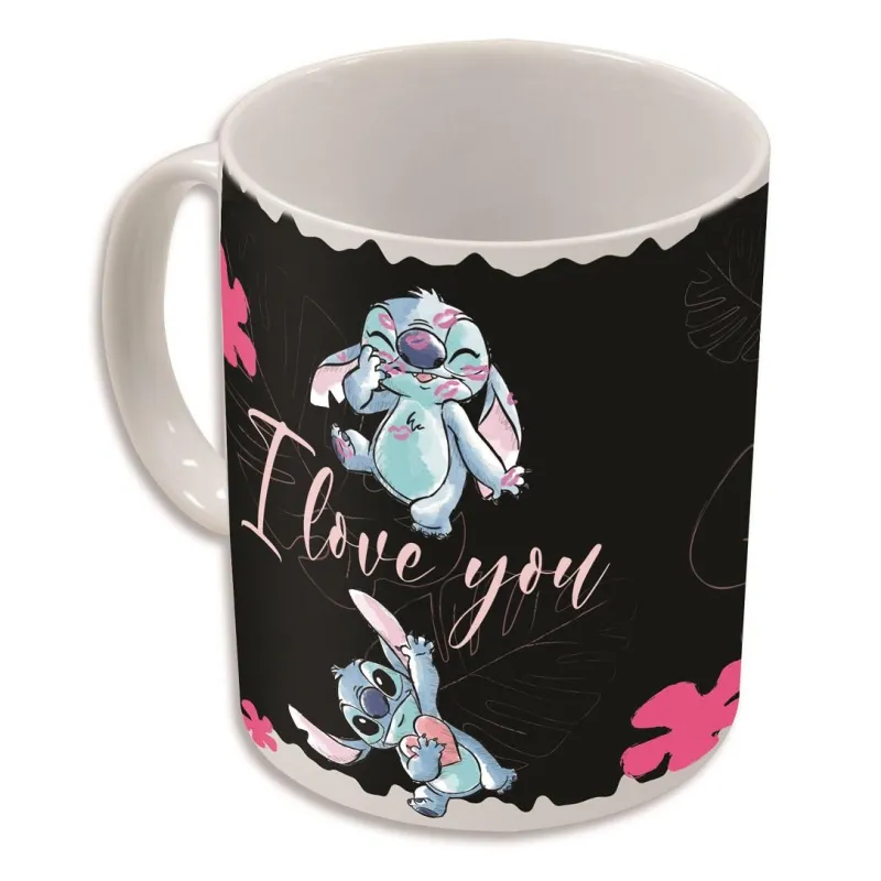 STITCH - I Love U - Mug Thermoréactif - 325ml