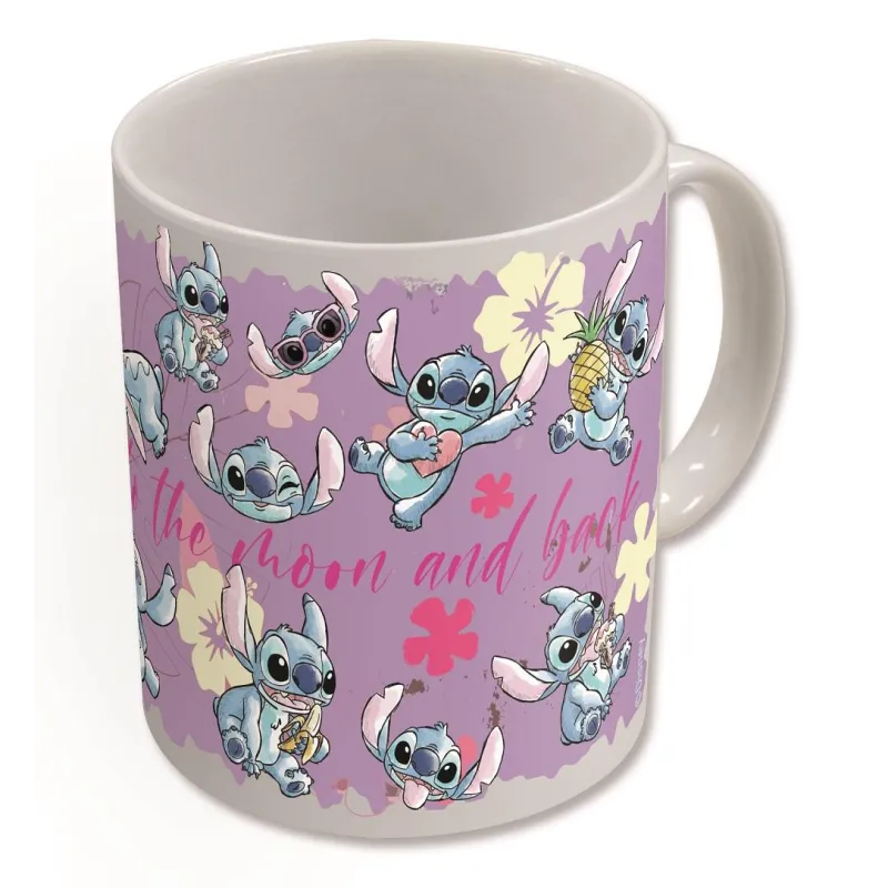 STITCH - I Love U - Mug Thermoréactif - 325ml