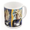 DRAGON BALL Z - Vegeta & Goku - Mug Thermoréactif - 325ml