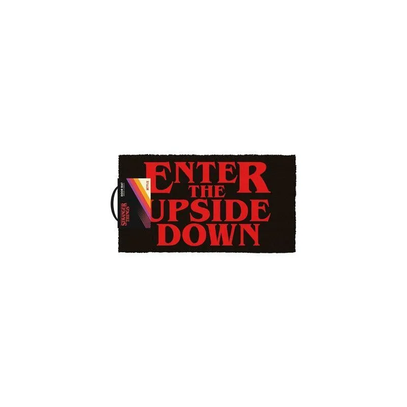STRANGER THINGS - Enter the Upside Down - Paillasson en Coco '40x33cm'