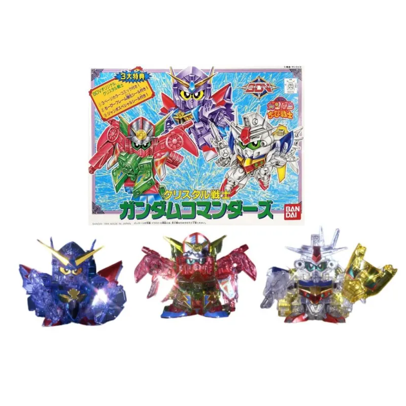 GUNDAM - Crystal 3 Commanders - Model Kit