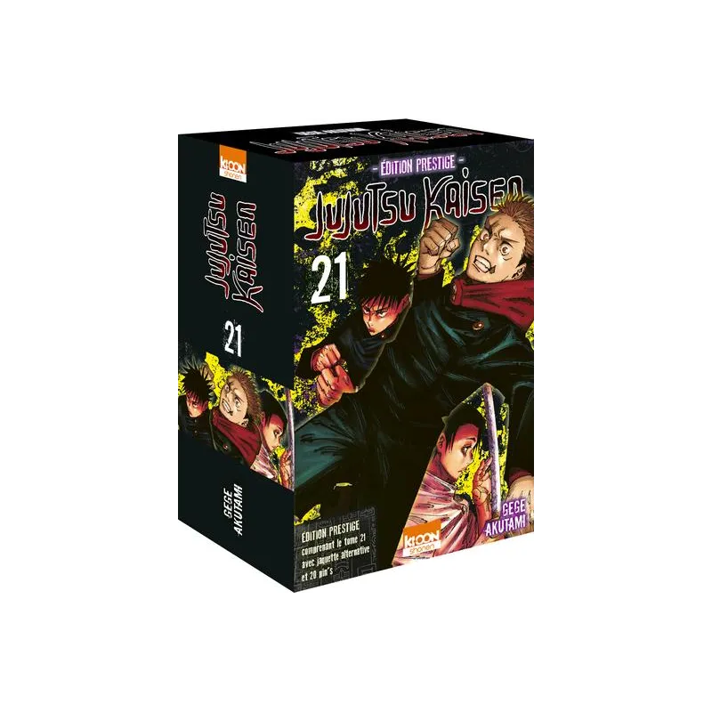 JUJUTSU KAISEN - Tome 21 - Edition Prestige