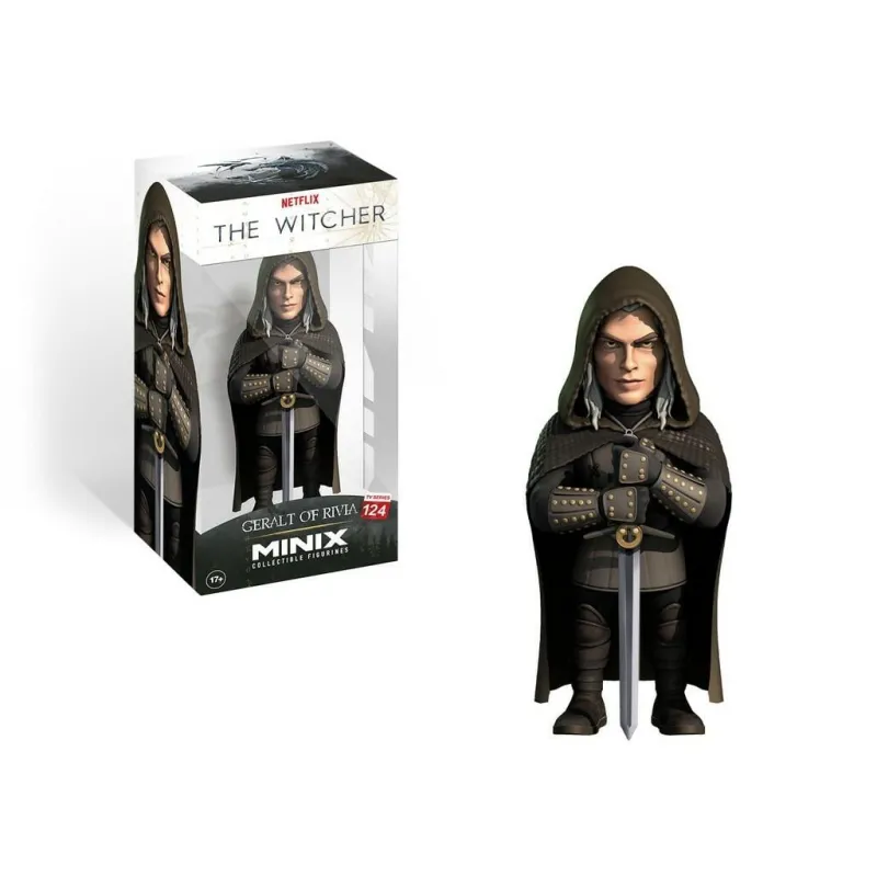 THE WITCHER - Geralt de Riv (Saison 3) - Figurine Minix 12cm