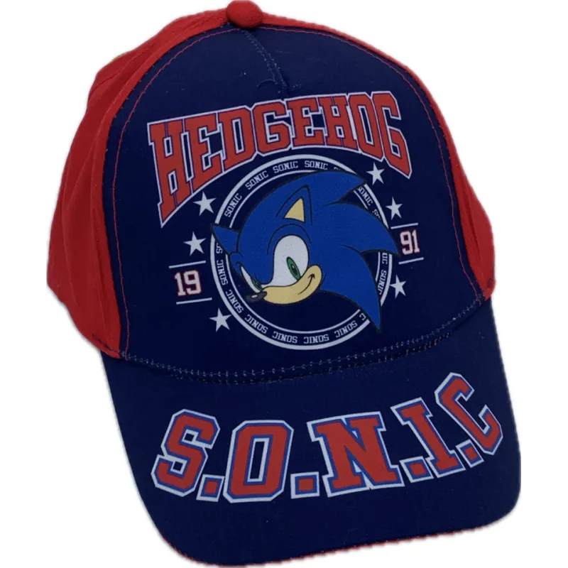 SONIC - Sonic 1991 - Casquette Rouge Enfant 54cm