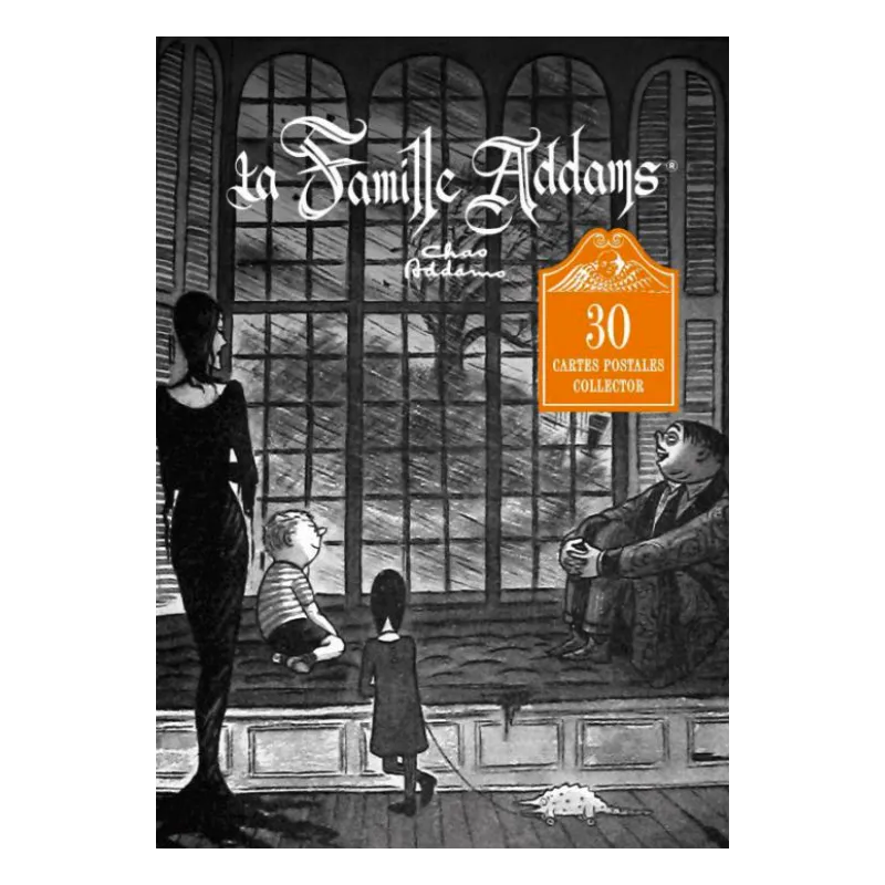 LA FAMILLE ADDAMS - Le coffret de cartes postales