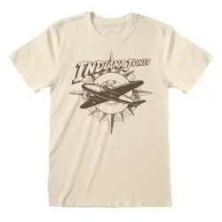 INDIANA JONES - Avion et Compas - T-Shirt Unisex (XL)