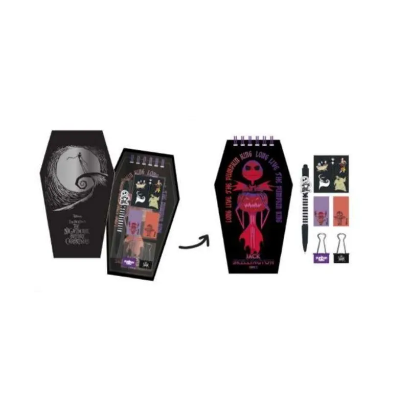 L'ETRANGE NOEL de Mr JACK - Boîte de Papeterie - 7 pc.