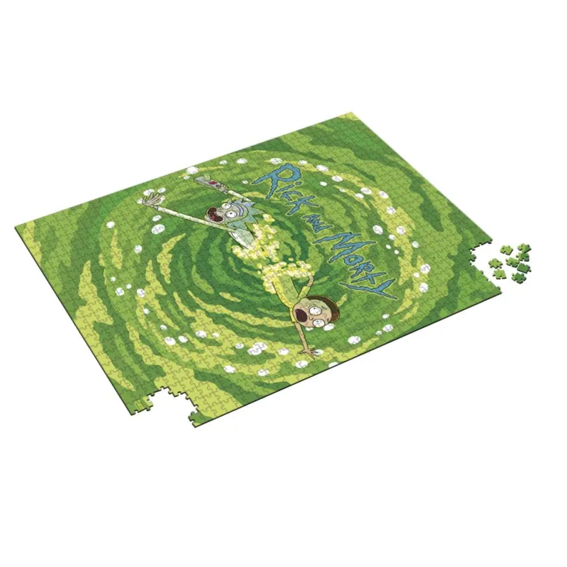 RICK ET MORTY - Portail - Puzzle 1000P