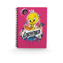 LOONEY TUNES - Piolin Dreamer - Cahier Effet 3D "15x21x2cm"