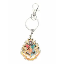 HARRY POTTER - Bouclier Poudlard - Porte-clé métal "11x18x1cm"