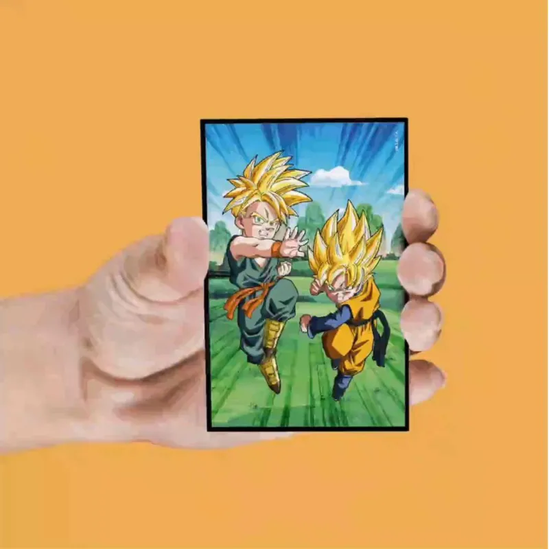 DRAGON BALL Z - Personnages - Set de 4 Magnet Lenticulaire