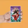 DRAGON BALL - Personnages - Set de 4 Magnet Lenticulaire