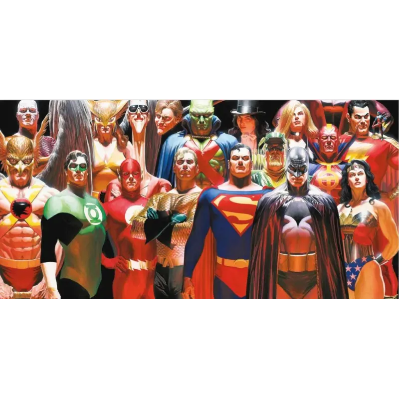 DC - Poster en Verre - Justice League - 60X30x3cm