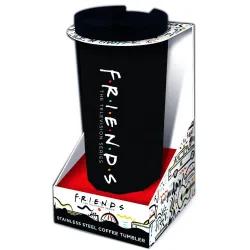 FRIENDS - Mug de Voyage Thermo en Acier Inoxydable 425ml