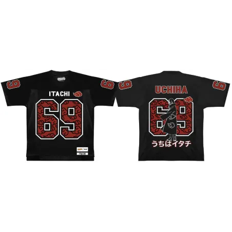 NARUTO - Itachi Akatsuki - T-Shirt Sports US Replica unisex (M)