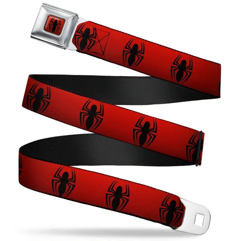 SPIDERMAN - Ceinture (XL) - 81/132 - 3,8 Cm - Red/Logo