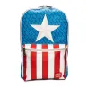 Loungefly: Captain America: Cosplay Backpack with Pin Set (Entertainment Earth Exclusive)