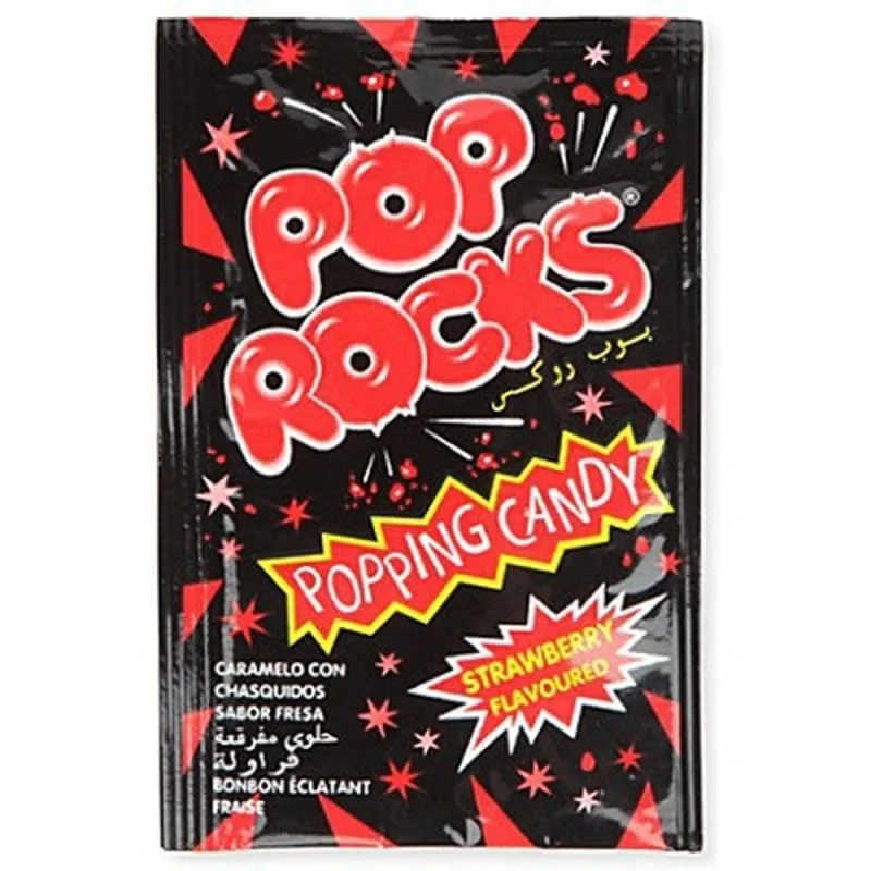 Pop Rocks Popping Candy Strawberry