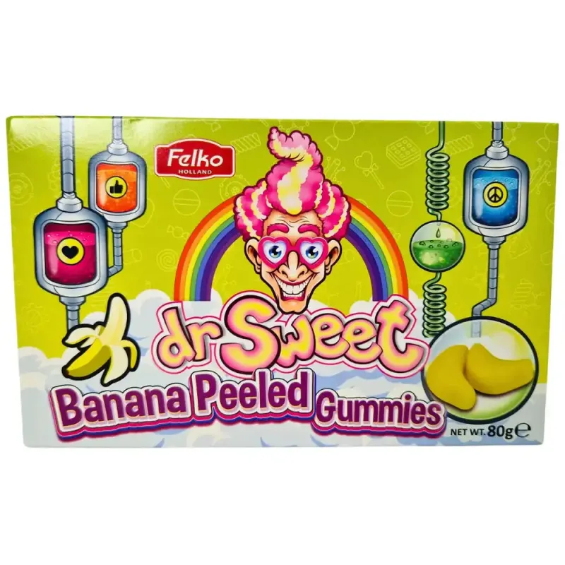 Dr Sweet Gummies Peeled Banana