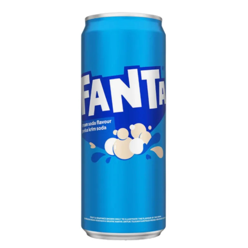 Fanta Cream Soda Fruit