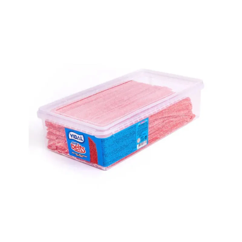 Vidal Big Sour Belts Strawberry