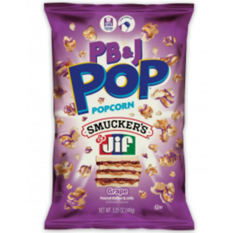 Candy Pop Popcorn Peanut Butter & Jelly Grape