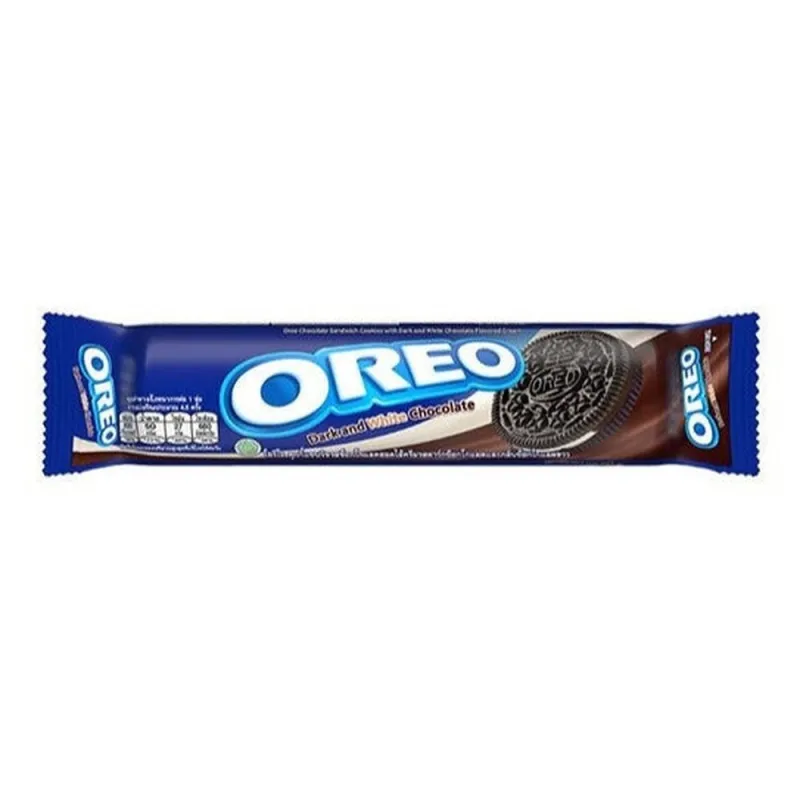 Oreo Roll Sandwich Cookies Dark and White