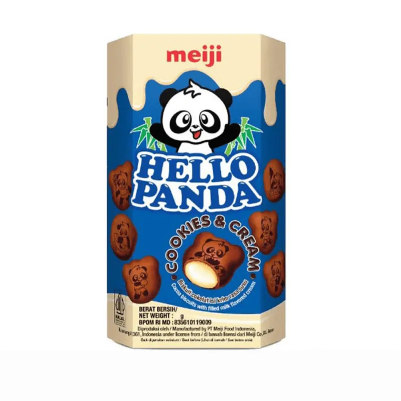 Meiji Hello Panda Cookie and Cream